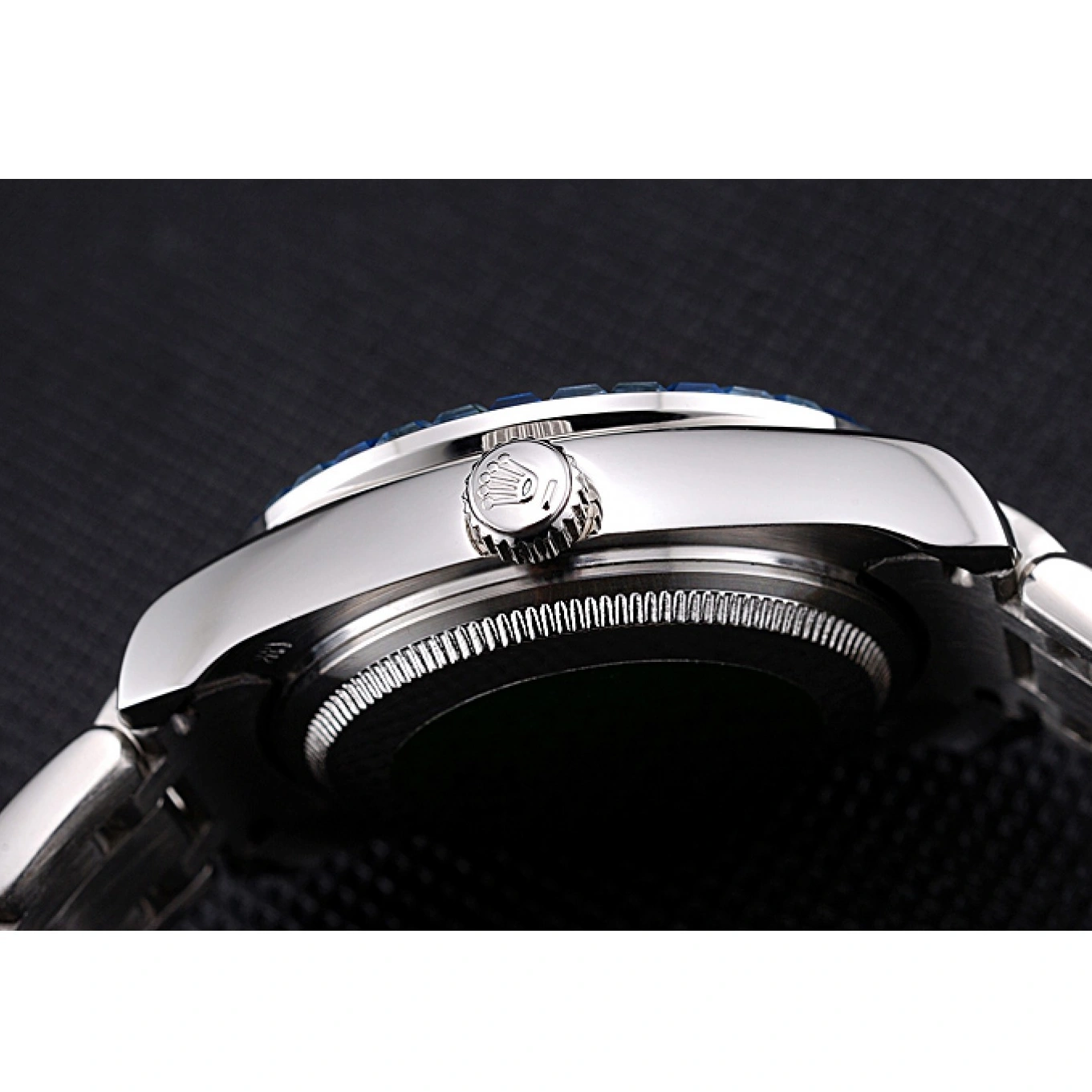 Aaa fake watches Jewels Rolex Stainless And Bracelet Steel Dial Blue 622834 Diamond Bezel Case Datejust 1026